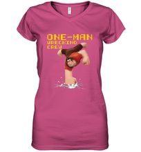 Load image into Gallery viewer, Disney Wreck It Ralph 2 Wrecking Crew Women's V-Neck T-Shirt
