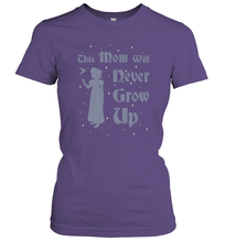 Load image into Gallery viewer, Disney Peter Pan This Mom Will Never Grow Up Women&#39;s T-Shirt
