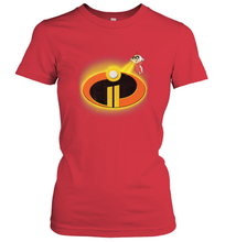 Load image into Gallery viewer, Disney Pixar Incredibles 2 Jack Jack Logo Women&#39;s T-Shirt
