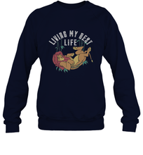 Load image into Gallery viewer, Disney Lion King Simba Living My Best Life Crewneck Sweatshirt
