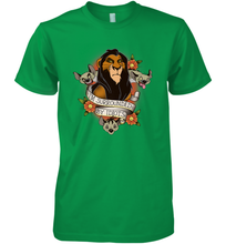 Load image into Gallery viewer, Disney Lion King Scar and Hyenas I&#39;m Surrounded By Idiots Men&#39;s Premium T-Shirt
