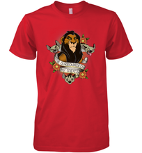 Load image into Gallery viewer, Disney Lion King Scar and Hyenas I&#39;m Surrounded By Idiots Men&#39;s Premium T-Shirt
