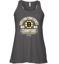 Load image into Gallery viewer, NHL Boston Bruins Fanatics 2020 Eastern Conference Champions Defensive Zone Women's Racerback Tank
