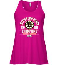 Load image into Gallery viewer, NHL Boston Bruins Fanatics 2020 Eastern Conference Champions Defensive Zone Women's Racerback Tank
