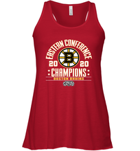 Load image into Gallery viewer, NHL Boston Bruins Fanatics 2020 Eastern Conference Champions Defensive Zone Women's Racerback Tank
