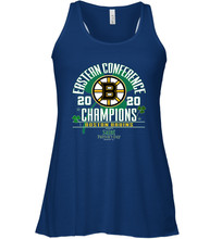 Load image into Gallery viewer, NHL ST PATRICK'S DAY Boston Bruins Fanatics 2020 Eastern Conference Champions Defensive Zone Women's Racerback Tank
