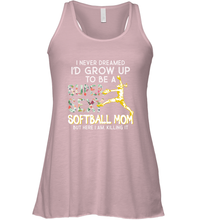 Load image into Gallery viewer, A Super Sexy Softball Mom Women&#39;s Racerback Tank
