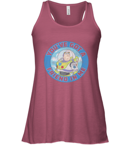 Disney Pixar Toy Story Buzz Friend In Me Women's Racerback Tank