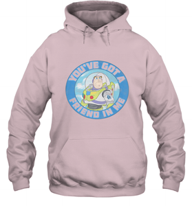 Disney Pixar Toy Story Buzz Friend In Me Hooded Sweatshirt