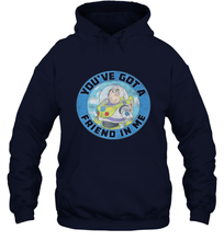 Load image into Gallery viewer, Disney Pixar Toy Story Buzz Friend In Me Hooded Sweatshirt
