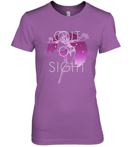 Disney Pixar Incredibles 2 Shy Violet Night Women's Premium T-Shirt