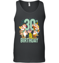 Load image into Gallery viewer, Disney Snow White Dwarfs Group Shot 30th Birthday Men's Tank Top
