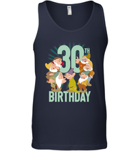 Load image into Gallery viewer, Disney Snow White Dwarfs Group Shot 30th Birthday Men's Tank Top
