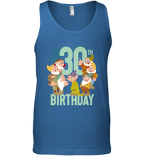 Load image into Gallery viewer, Disney Snow White Dwarfs Group Shot 30th Birthday Men's Tank Top
