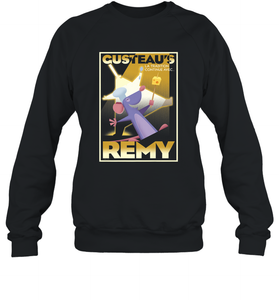 Disney Pixar Ratatouille Remy And Gusteau Poster Crewneck Sweatshirt