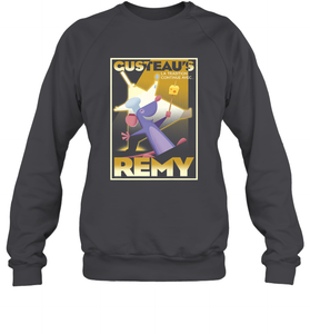 Disney Pixar Ratatouille Remy And Gusteau Poster Crewneck Sweatshirt