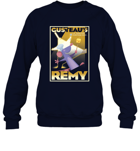 Disney Pixar Ratatouille Remy And Gusteau Poster Crewneck Sweatshirt