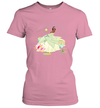 Load image into Gallery viewer, Disney The Princess and The Frog Tiana on a Bayou Women's T-Shirt
