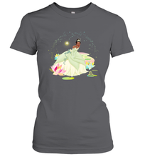 Load image into Gallery viewer, Disney The Princess and The Frog Tiana on a Bayou Women's T-Shirt
