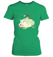 Load image into Gallery viewer, Disney The Princess and The Frog Tiana on a Bayou Women's T-Shirt
