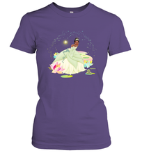 Load image into Gallery viewer, Disney The Princess and The Frog Tiana on a Bayou Women's T-Shirt
