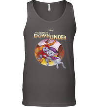 Load image into Gallery viewer, Disney The Rescuers Down Under Circle Movie Logo Men's Tank Top

