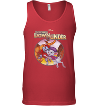 Load image into Gallery viewer, Disney The Rescuers Down Under Circle Movie Logo Men's Tank Top
