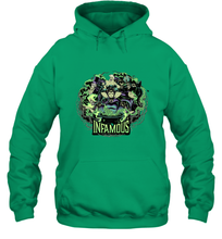 Load image into Gallery viewer, Disney Villains Infamous Evil Group Hooded Sweatshirt
