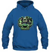Load image into Gallery viewer, Disney Villains Infamous Evil Group Hooded Sweatshirt
