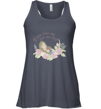 Load image into Gallery viewer, Disney Sleeping Beauty Let Me Sleep Roses Women's Racerback Tank
