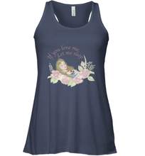 Load image into Gallery viewer, Disney Sleeping Beauty Let Me Sleep Roses Women's Racerback Tank
