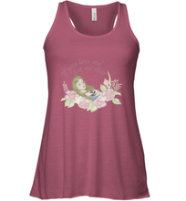 Load image into Gallery viewer, Disney Sleeping Beauty Let Me Sleep Roses Women's Racerback Tank
