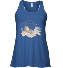 Load image into Gallery viewer, Disney Sleeping Beauty Let Me Sleep Roses Women's Racerback Tank
