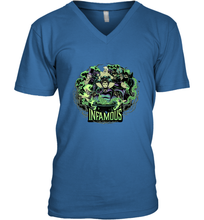 Load image into Gallery viewer, Disney Villains Infamous Evil Group Men's V-Neck

