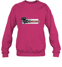 Load image into Gallery viewer, Cinemassacre Modern Chainsaw Logo Crewneck Sweatshirt
