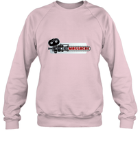 Load image into Gallery viewer, Cinemassacre Modern Chainsaw Logo Crewneck Sweatshirt
