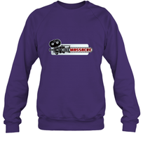 Load image into Gallery viewer, Cinemassacre Modern Chainsaw Logo Crewneck Sweatshirt
