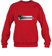 Load image into Gallery viewer, Cinemassacre Modern Chainsaw Logo Crewneck Sweatshirt
