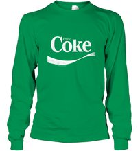 Load image into Gallery viewer, Coca Cola Vintage Enjoy Coke White Logo Long Sleeve T-Shirt
