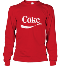 Load image into Gallery viewer, Coca Cola Vintage Enjoy Coke White Logo Long Sleeve T-Shirt
