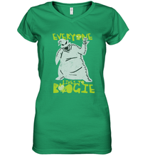 Load image into Gallery viewer, Disney The Nightmare Before Christmas Oogie Boogie Women's V-Neck T-Shirt
