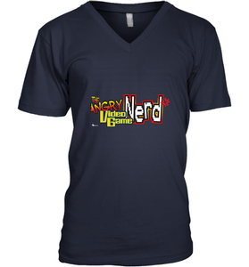 Cinemassacre Angry Video Game Nerd Logo Men's V-Neck