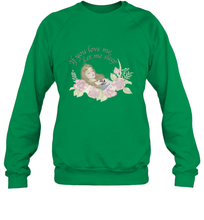 Load image into Gallery viewer, Disney Sleeping Beauty Let Me Sleep Roses Crewneck Sweatshirt
