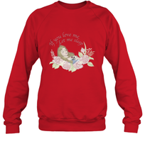 Load image into Gallery viewer, Disney Sleeping Beauty Let Me Sleep Roses Crewneck Sweatshirt
