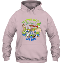 Load image into Gallery viewer, Disney Pixar Toy Story Cartoon Group Shot Hooded Sweatshirt
