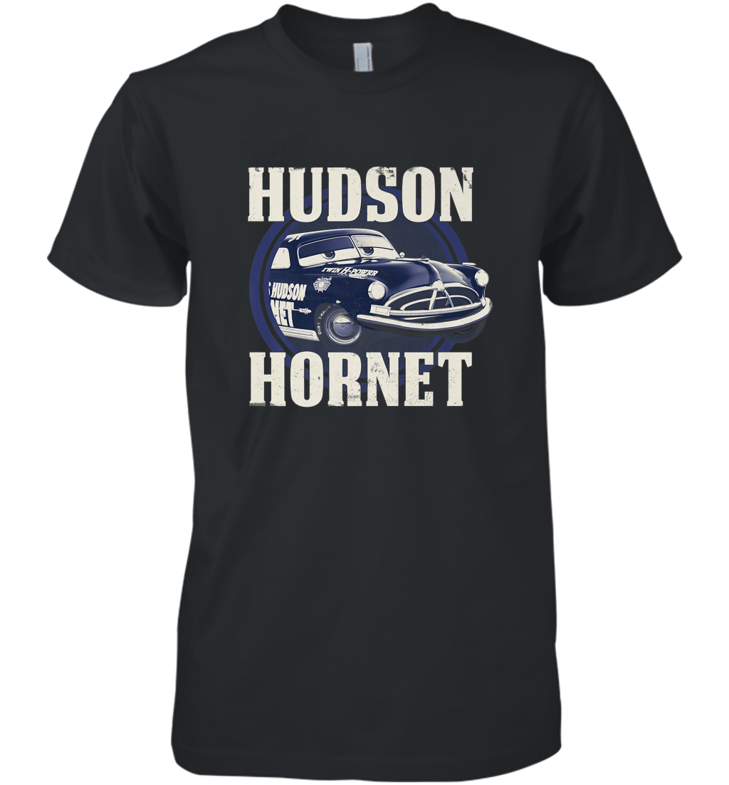 Disney Pixar Cars Hudson Hornet Badge Men's Premium T-Shirt