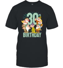 Load image into Gallery viewer, Disney Snow White Dwarfs Group Shot 30th Birthday Men's T-Shirt
