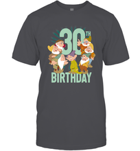 Load image into Gallery viewer, Disney Snow White Dwarfs Group Shot 30th Birthday Men's T-Shirt
