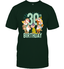 Load image into Gallery viewer, Disney Snow White Dwarfs Group Shot 30th Birthday Men's T-Shirt
