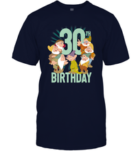 Load image into Gallery viewer, Disney Snow White Dwarfs Group Shot 30th Birthday Men's T-Shirt
